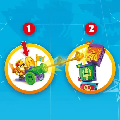 Ігровий набір Piratix серії "Golden Treasure" - ПІРАТСЬКІ ПРИГОДИ