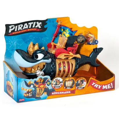 Ігровий набір PIRATIX S - КОРОЛІВСЬКА ЧОРНА АКУЛА