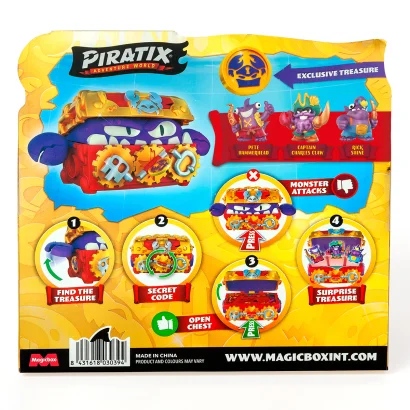 Ігровий набір PIRATIX S - СКРИНЯ ЗІ СКАРБАМИ