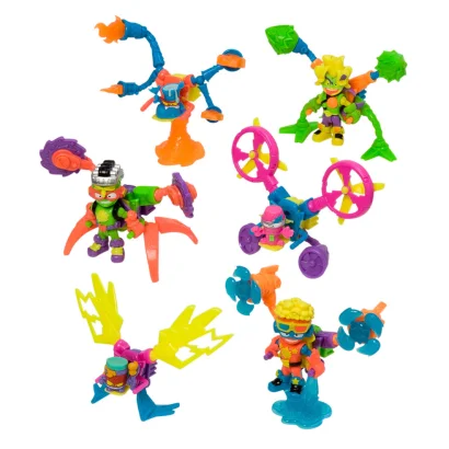 Ігровий набір SUPERTHINGS серії "Neon Power" &ndash; ЕКЗОСКЕЛЕТОН (екзоскелет, фігурка)