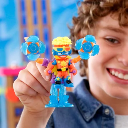 Ігровий набір SUPERTHINGS серії "Neon Power" &ndash; ЕКЗОСКЕЛЕТОН (екзоскелет, фігурка)