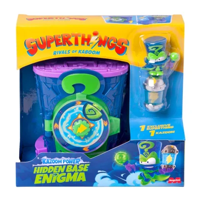 Ігровий набір SUPERTHINGS серії "Kazoom Power" - ПРИХОВАНА БАЗА ЕНІГМА