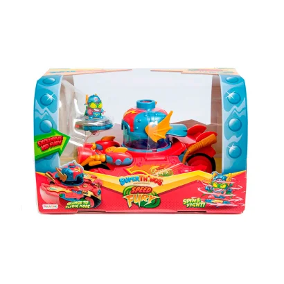 Ігровий набір SUPERTHINGS серії &laquo;Rivals of Kaboom&raquo; &ndash; ШАЛЕНА ШВИДКІСТЬ (машинка, 1 екскл. фігурка)