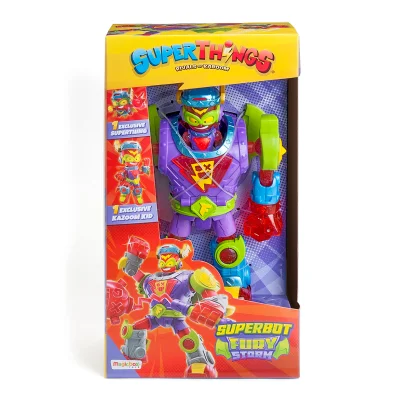 Ігровий набір SUPERTHINGS S &ndash; СУПЕРБОТ ФЬЮРІ СТОРМ (робот, казум-кід, фігурка)