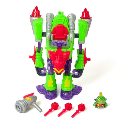 Ігровий набір SUPERTHINGS - СУПЕРБОТ ТРАНСФОРМЕР ШВИДКІСТЬ (робот-траснформер, фігурка, аксесуар)