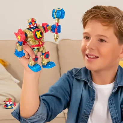 Ігровий набір SUPERTHINGS S &ndash; СУПЕРБОТ ГОЛДЕН АРМОР (робот, казум-кід, фігурка)