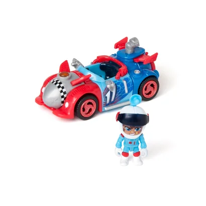 Машинка-конструктор T-RACERS - МІКСУЙ ТА ДРАЙВУЙ (з гонщиком, в асорт., в дисплеї)