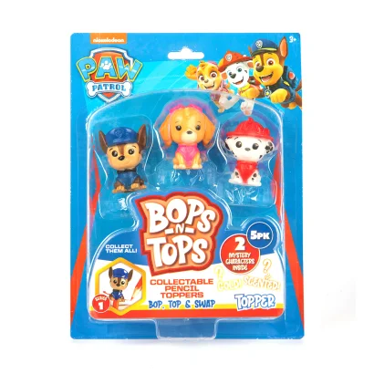 Набір колекційних фігурок-топерів SAMBRO серії "Bop n Tops" &ndash; ЩЕНЯЧИЙ ПАТРУЛЬ (5 фігурок, в асорт.)