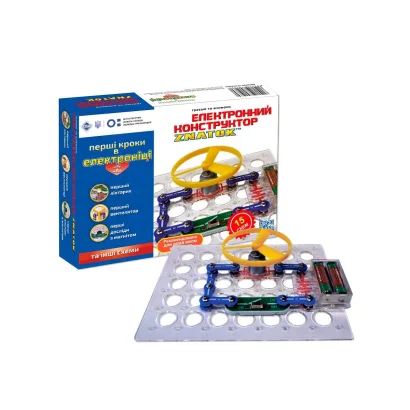 Конструктор-Znatok Перші Кроки В Електроніці (15 Схем, набір А)