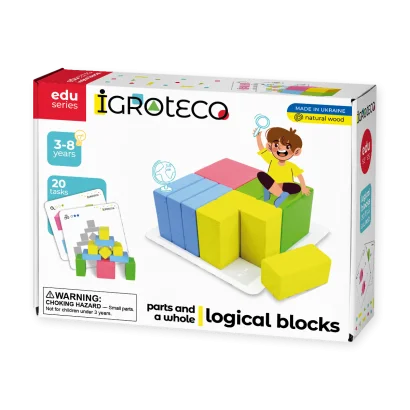 Дерев'яні кубики Частини і ціле