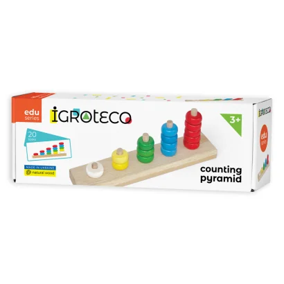 Пірамідка-рахівничка для малюків