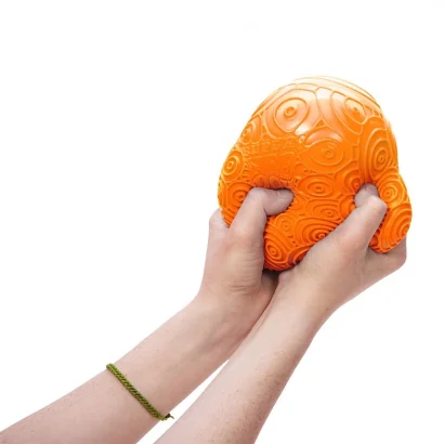 Іграшка-антистрес NEEDOH серії "Super" &ndash; ЯСКРАВІ КРУЖАЛЬЦЯ (помаранчевий)