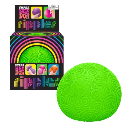 Іграшка-антистрес NEEDOH серії "Super" &ndash; ЯСКРАВІ КРУЖАЛЬЦЯ (зелений)