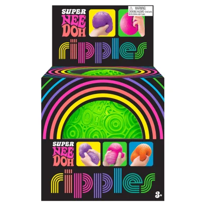 Іграшка-антистрес NEEDOH серії "Super" &ndash; ЯСКРАВІ КРУЖАЛЬЦЯ (зелений)