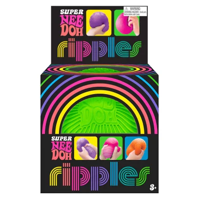 Іграшка-антистрес NEEDOH серії "Super" &ndash; ЯСКРАВІ ХВИЛЬКИ (зелений)