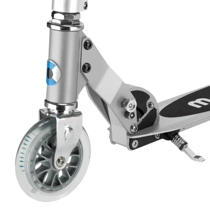 Самокат MICRO серії &quot;Sprite&quot; – МАТОВИЙ СРІБЛЯСТИЙ (до 100 kg, двоколісний)