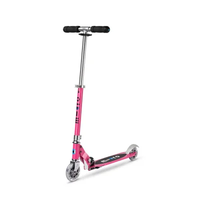 Самокат MICRO серії "Sprite" &ndash; РОЖЕВИЙ (до 100 kg, двоколісний)