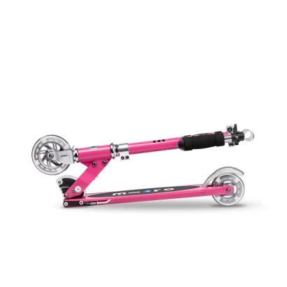 Самокат MICRO серії "Sprite" &ndash; РОЖЕВИЙ (до 100 kg, двоколісний)