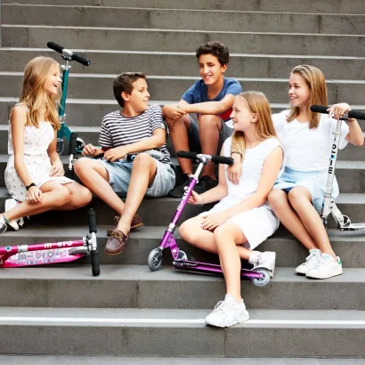 Самокат MICRO серії &quot;Sprite Special Edition&quot; – ФІОЛЕТОВИЙ (до 100 kg, двоколісний)