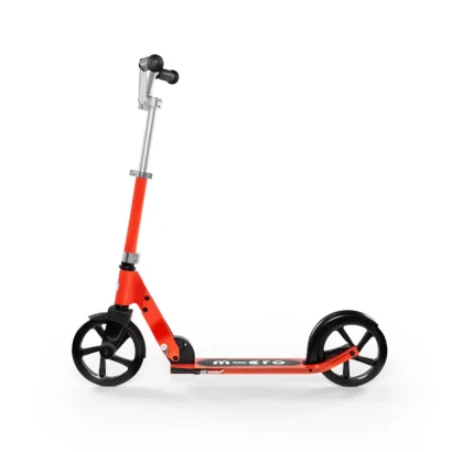 Самокат MICRO серії &quot;Cruiser&quot; – ЧЕРВОНИЙ (до 100 kg, двоколісний)