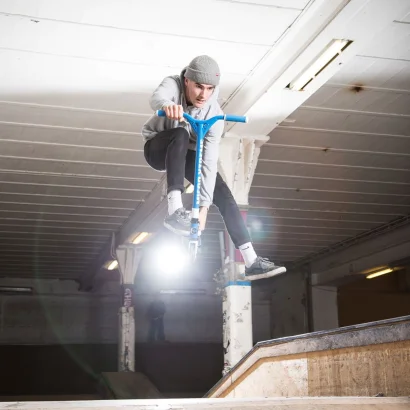 Самокат Micro серії Trixx &amp; Ramp - Синій