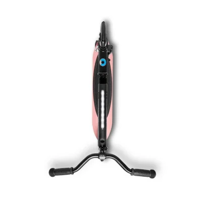 Самокат MICRO серії &quot;Sprite Deluxe&quot; – НЕОНОВИЙ РОЖЕВИЙ (складаний, до 100 kg, двоколісний, світло)