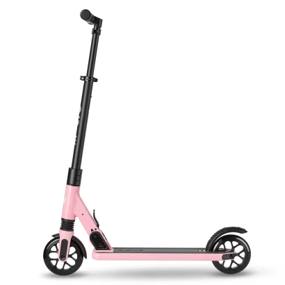 Самокат MICRO серії "Sprite Suspension" - РОЖЕВИЙ (складаний, до 100 кг (kg), двоколісний)