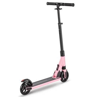 Самокат MICRO серії "Sprite Suspension" - РОЖЕВИЙ (складаний, до 100 кг (kg), двоколісний)