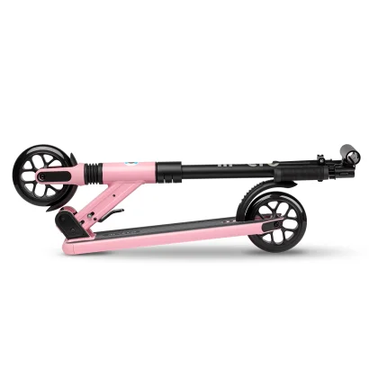 Самокат MICRO серії "Sprite Suspension" - РОЖЕВИЙ (складаний, до 100 кг (kg), двоколісний)