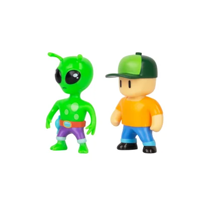 Набір колекційних фігурок STUMBLE GUYS - МІСТЕР СТАМБЛ І ПРИБУЛЕЦЬ (2 фігурки, 6 cm)