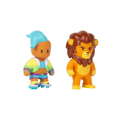 Набір колекційних фігурок STUMBLE GUYS - ВЕЛОЦИТ І ЛЕОНІДАС (2 фігурки, 6 cm)