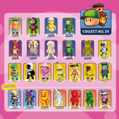 Колекційна фігурка-сюрприз STUMBLE GUYS W2 (у коробочці, у диспл.)