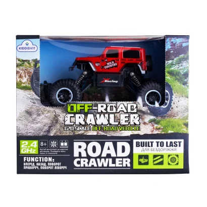 Автомобіль OFF-ROAD CRAWLER з р/к - WILD COUNTRY (червоний, акум. 3,6V, 1:20)