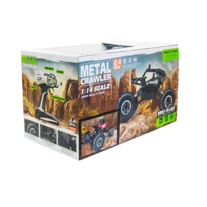 Автомобіль OFF-ROAD CRAWLER з р/к - WHERE THE TRAIL ENDS (матов.чорн., акум. 7.2V, мет.корпус, 1:14)