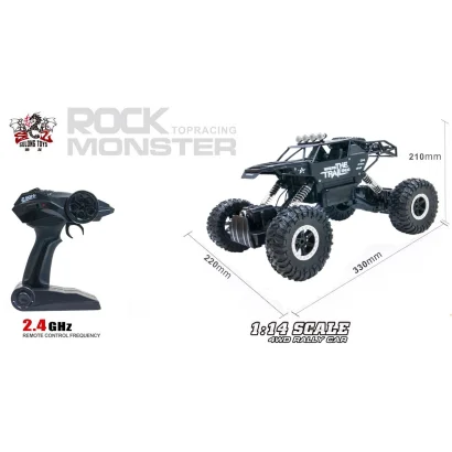 Автомобіль OFF-ROAD CRAWLER з р/к - WHERE THE TRAIL ENDS (матов.чорн., акум. 7.2V, мет.корпус, 1:14)