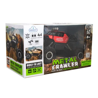 Автомобіль OFF-ROAD CRAWLER з р/к - WHERE THE TRAIL ENDS (червоний, акум. 7.2V, метал. корпус, 1:14)