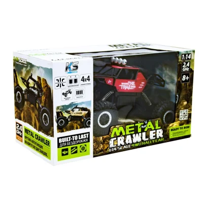 Автомобіль OFF-ROAD CRAWLER з р/к - WHERE THE TRAIL ENDS (червоний, акум. 7.2V, метал. корпус, 1:14)