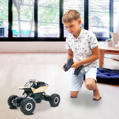 Автомобіль OFF-ROAD CRAWLER з р/к - FORCE (золотий, акум. 7.2V, метал. корпус, 1:14)