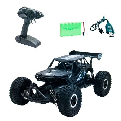 Автомобіль OFF-ROAD CRAWLER з р/к - SPEED KING (чорний металік, метал. корпус, акум. 6V, 1:14)