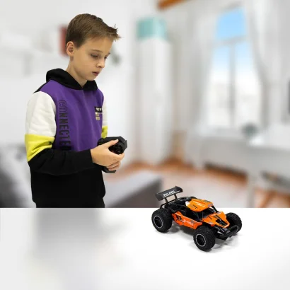 Автомобіль METAL CRAWLER з р/к - S-REX (оранжевий, метал. корпус, акум.3,7V, 1:16)