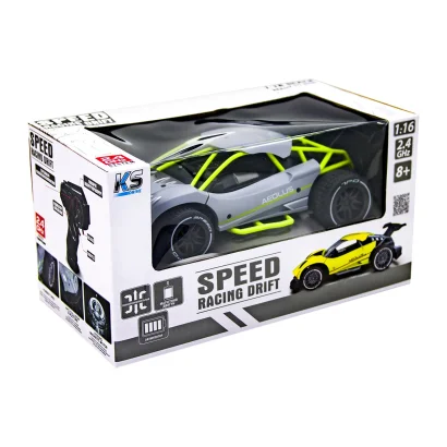 Автомобіль SPEED RACING DRIFT з р/к - AEOLUS (сірий, акум.3,7V, 1:16)