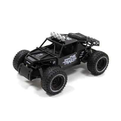 Автомобіль OFF-ROAD CRAWLER з р/к - RACE (матовий чорний, метал. корпус, акум.6V, 1:14)