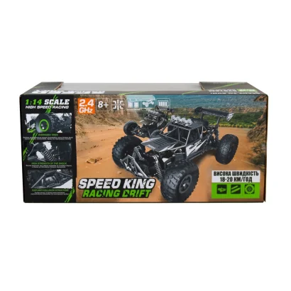 Автомобіль OFF-ROAD CRAWLER з р/к - RACE (матовий червоний, метал. корпус, акум.6V, 1:14)