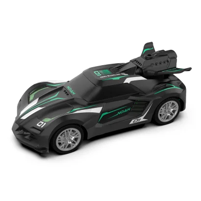 Автомобіль SPRAY CAR на р/к - SPORT (чорний, 1:24, світло, вихлопна пара)