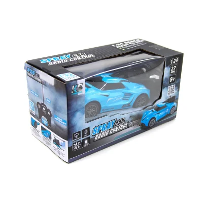 Автомобіль Spray Car на р/к – Sport (блакитний, 1:24, світло, вихлопна пара)