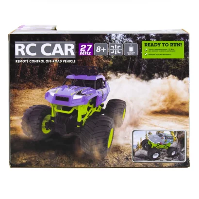 Автомобіль BIGFOOT OFF-ROAD з р/к &ndash; VIOLET (1:16, 27 МГц (MHz))