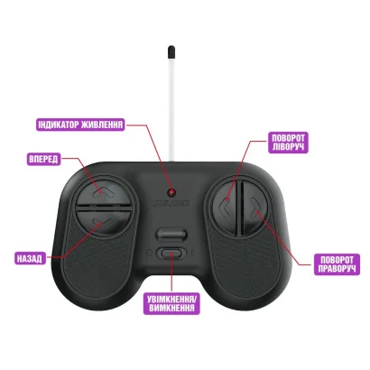 Автомобіль Bigfoot Off-road з р/к – Violet (1:16, 27 МГц (MHz))