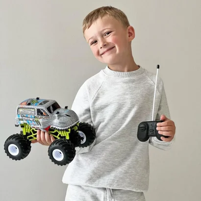 Автомобіль BIGFOOT з р/к &ndash; DINOSAUR (1:16, 27 МГц (MHz))