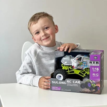 Автомобіль BIGFOOT з р/к &ndash; DINOSAUR (1:16, 27 МГц (MHz))