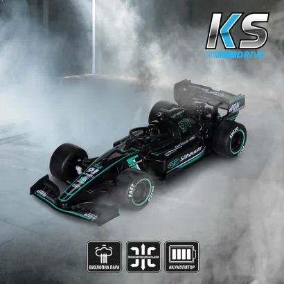 Автомобіль SPRAY CAR на р/к &ndash; RACING (чорний, 1:20, 2.4 ГГц, акум. 3,7 V, вихлопна пара)